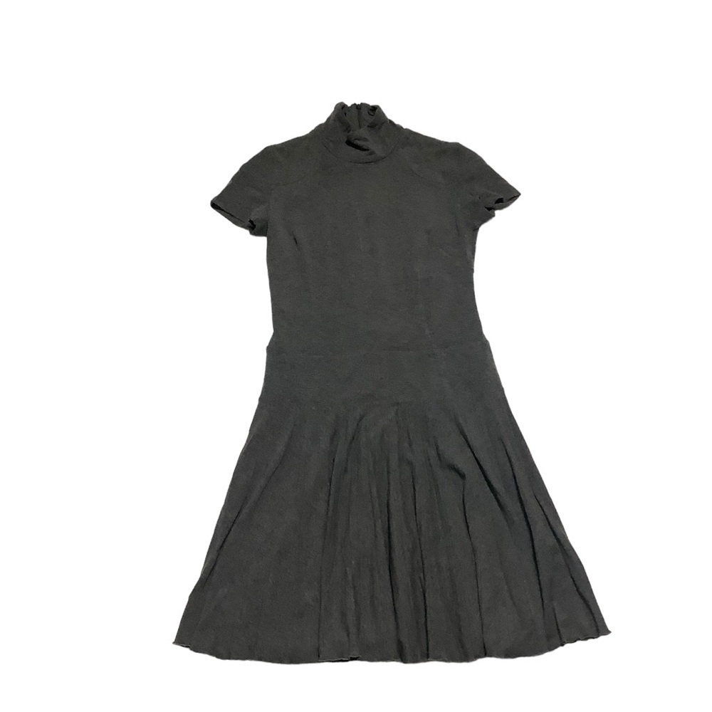 Gio’Guerreri Wool Blend Midi Dress Gray Size S Made in Italy - Picture 6 of 11